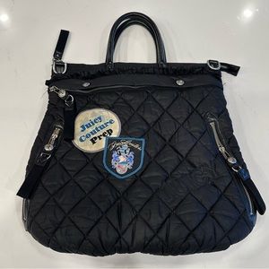 Juicy couture book bag with shoulder strap
